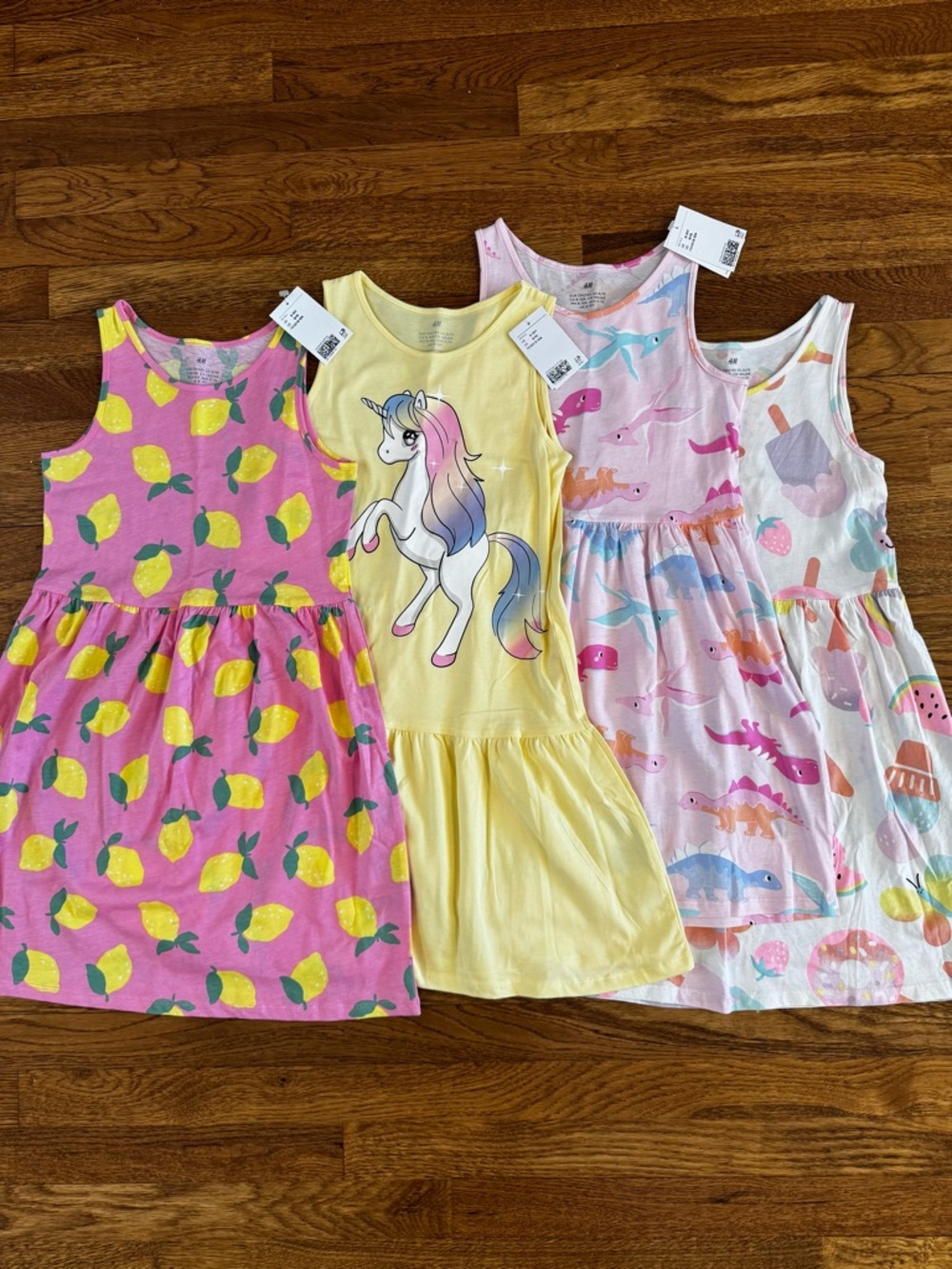 Bundle of 4 H&M  Sleeveless Dress - 3 NWT and 1 NWOT - Size 8/10